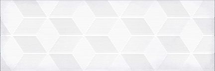 Декор Парижанка Гексагон белый /1664-0184/ 200х600 мм