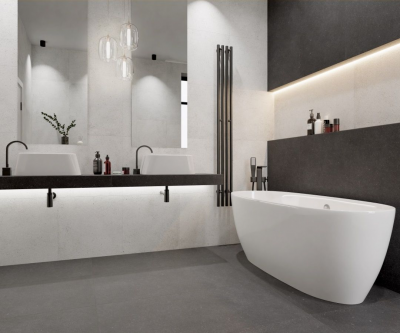 NR214 керамогранит Nemo Dark grey  600*1200 мм (1,44 м2) 