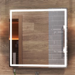 Зеркало Vigo Geometry Classic  , подсветка, ширина  70 см , высота 70 см