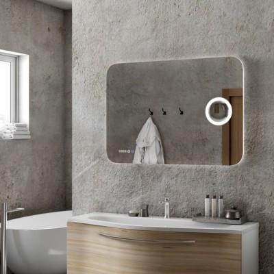 Зеркало Elegant подсветка, 800*600 мм 