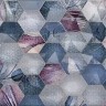Кафель настенный  Ницца 250*500  Цветы рельеф люкс (1,25 м2)